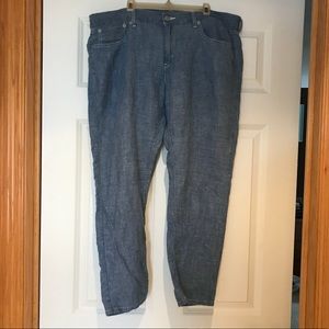 Levi’s Linen Capri Pants